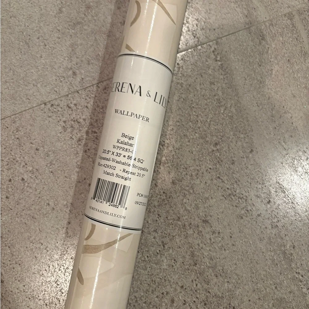 Serena & Lily Kalahari Wallpaper Roll - 1 Roll, NWT